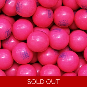 Dubble Bubble Original Flavour Gum Balls - Pink Gumballs